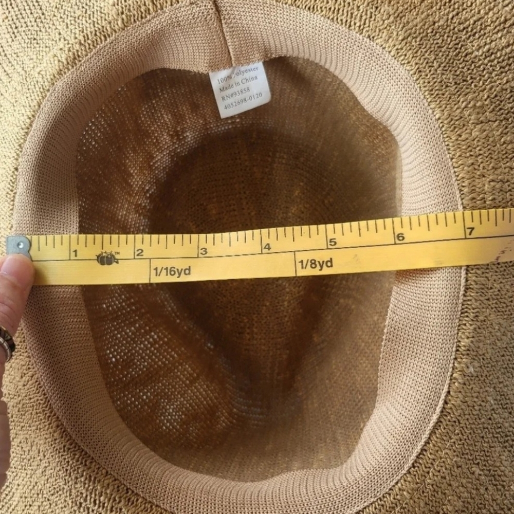 LADIES WOVEN HAT - Picture 8 of 8